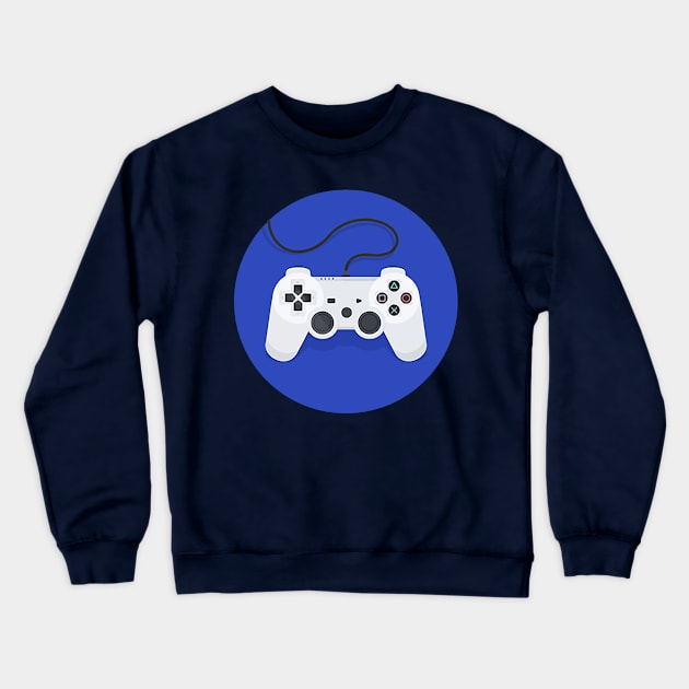 Joystick Controller Crewneck Sweatshirt by Thinkerman